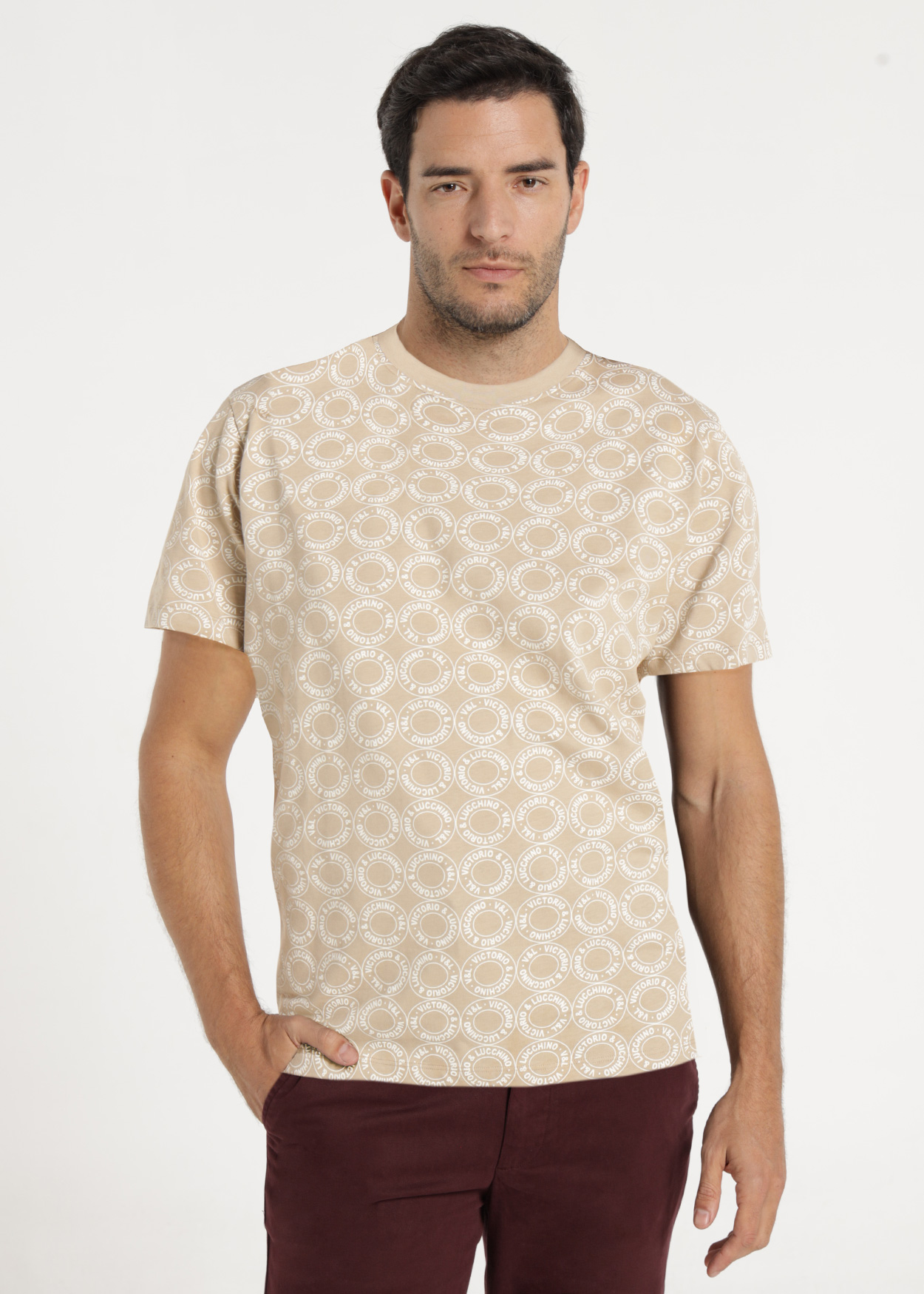 T-Shirt Homem Multicolorido