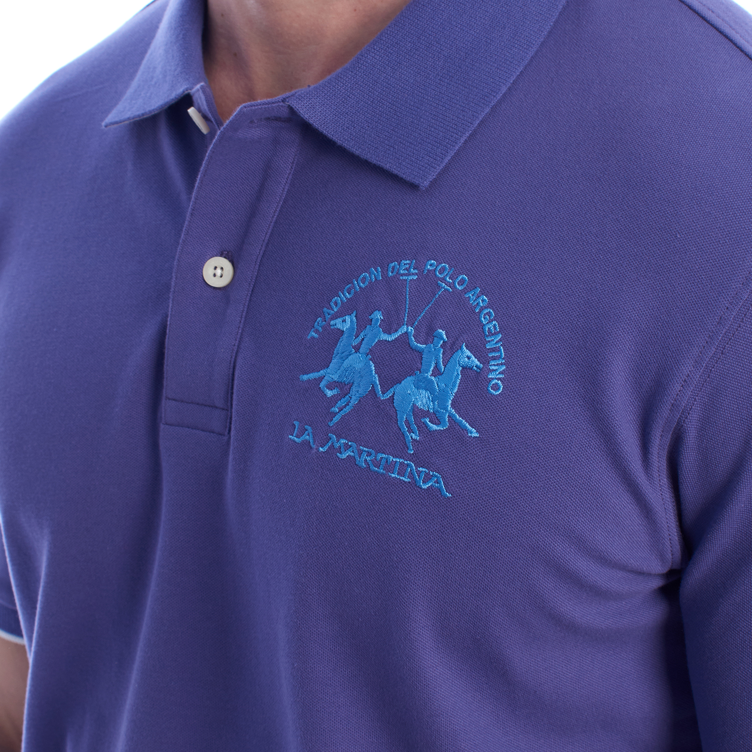 Pólo Homem Regular Fit Roxo