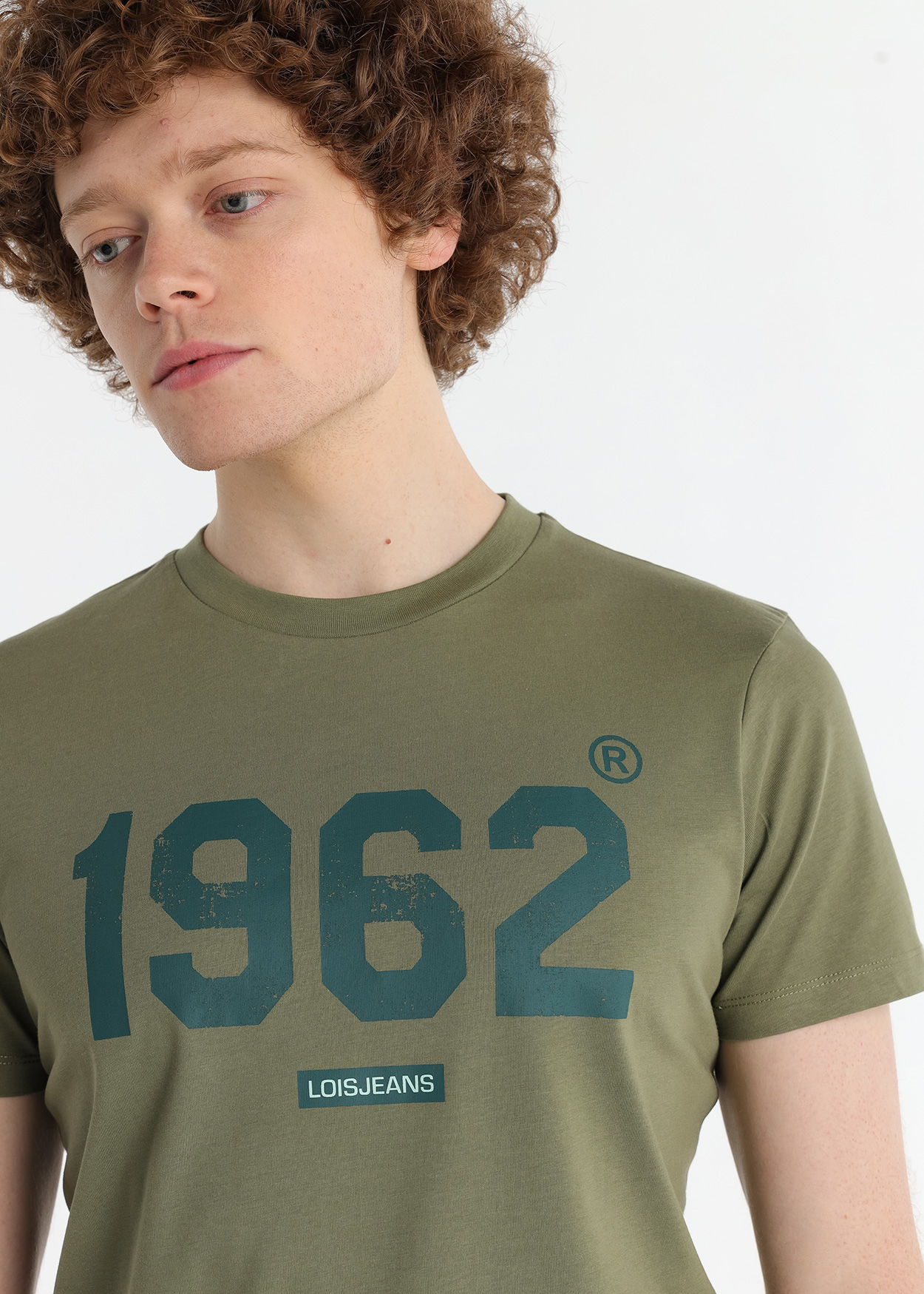 T-Shirt Gráfica 1962 Homem Verde