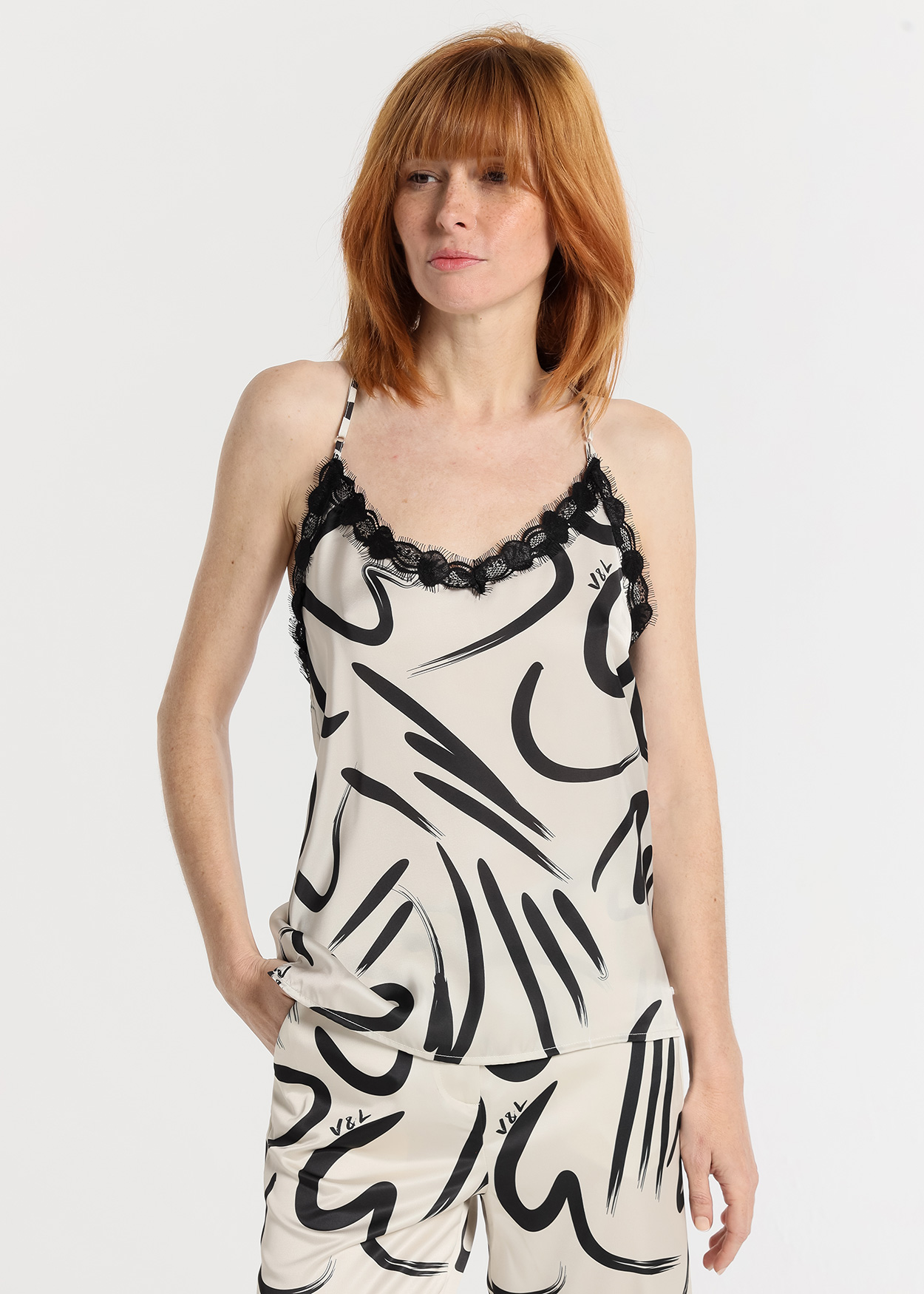 Top Senhora Multicolorido