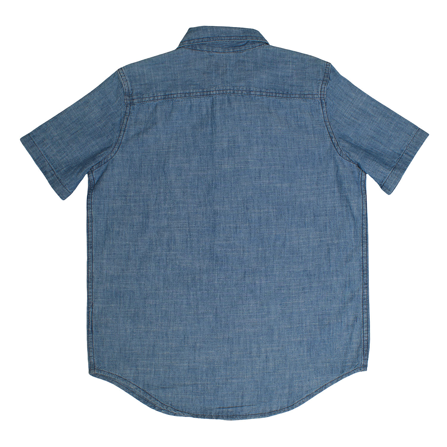 Camisa de ganga Menino Azul