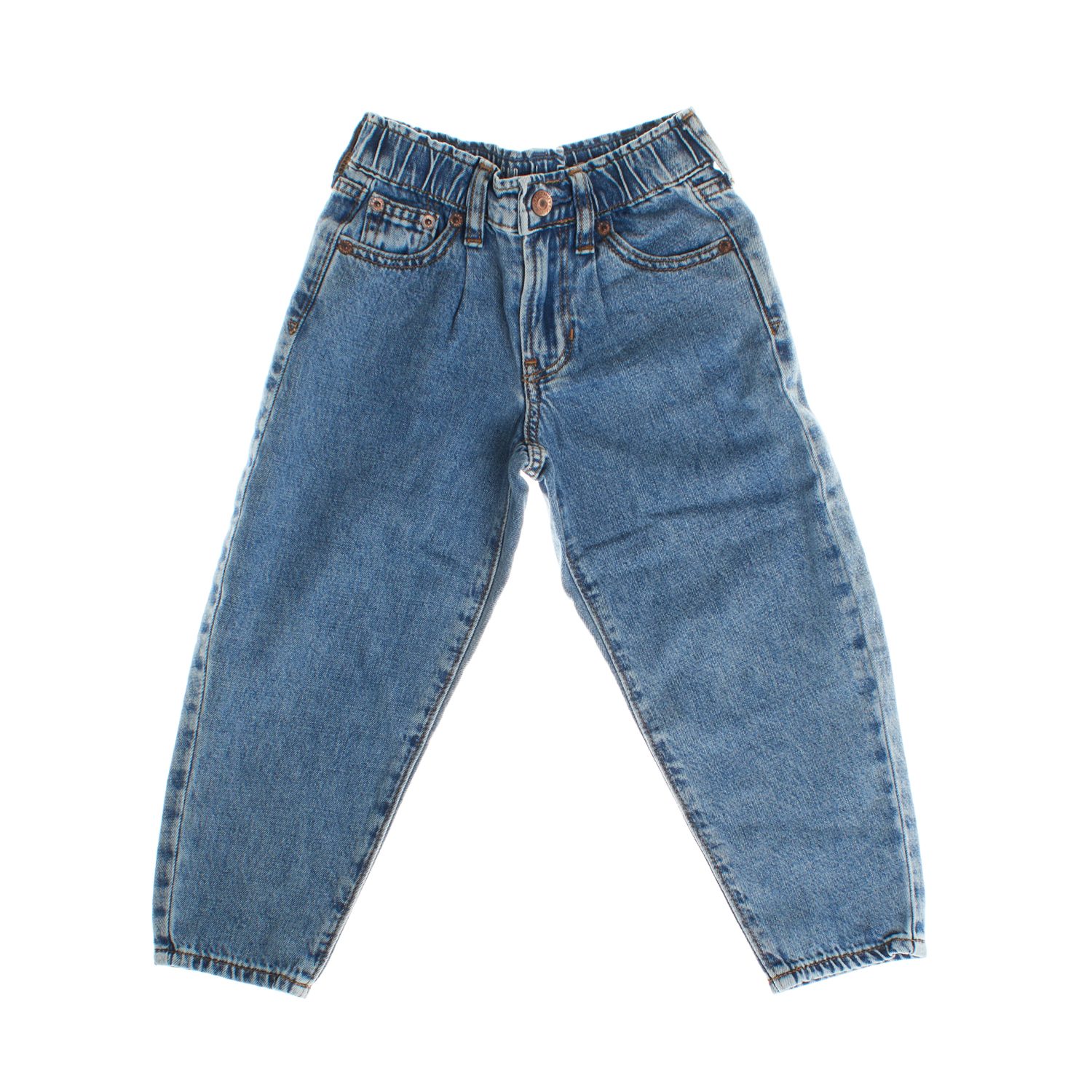 Calças de Ganga Menina Azul