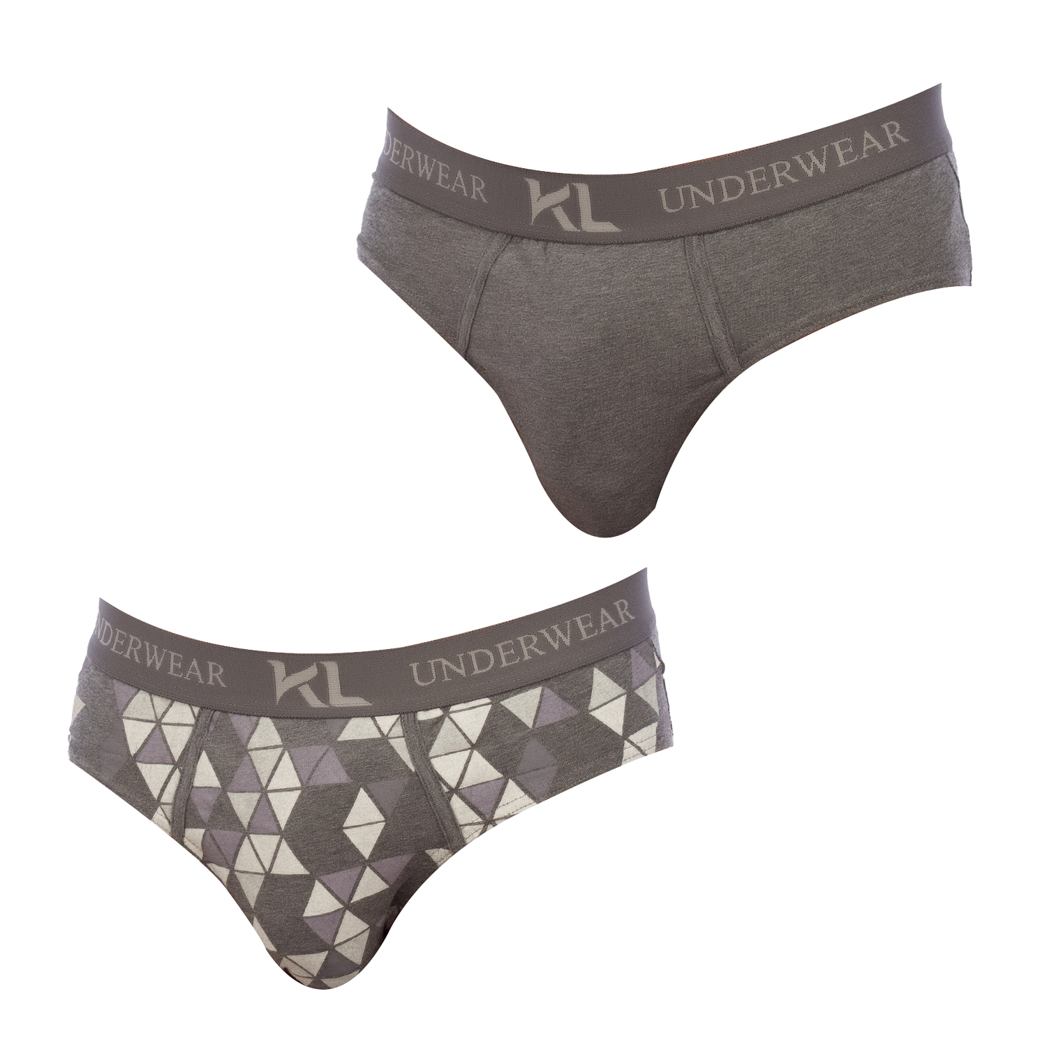 Pack 2 Slips Cinzento