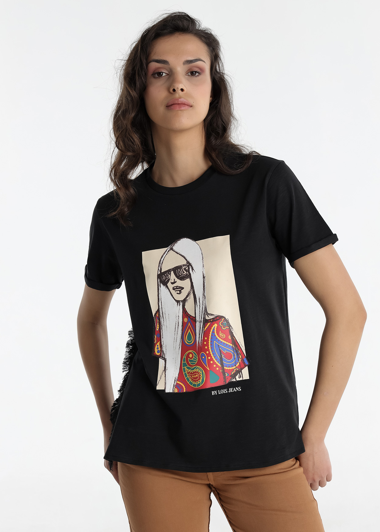 T-Shirt Senhora Preto