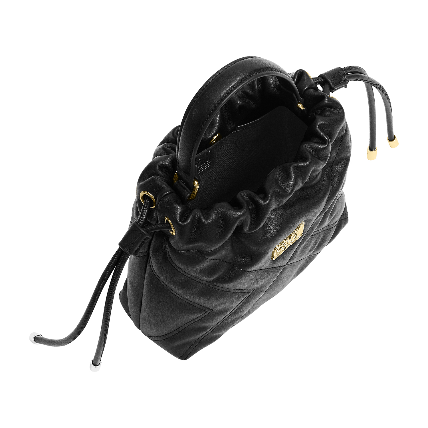 Mala Tiracolo Acolchoada Senhora Preto Preto