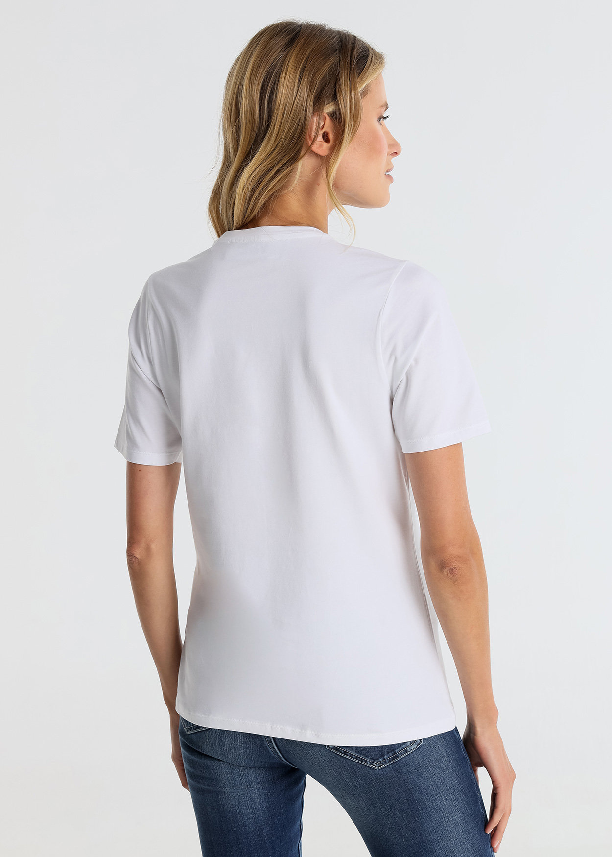 T-Shirt Senhora Branco