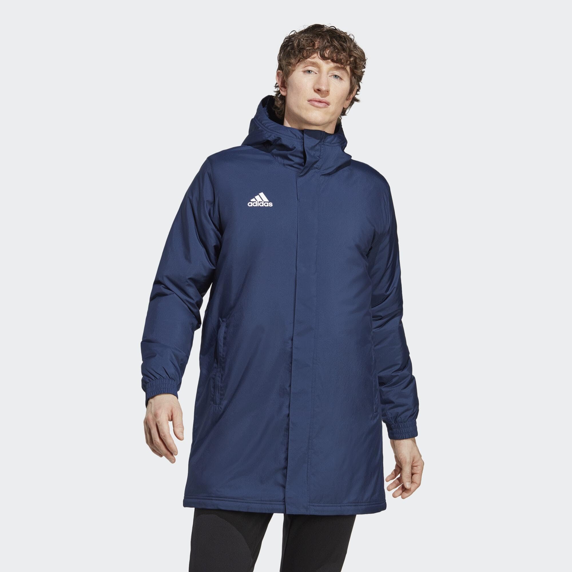 Parca Adidas Entrada 22 All-Weather Azul