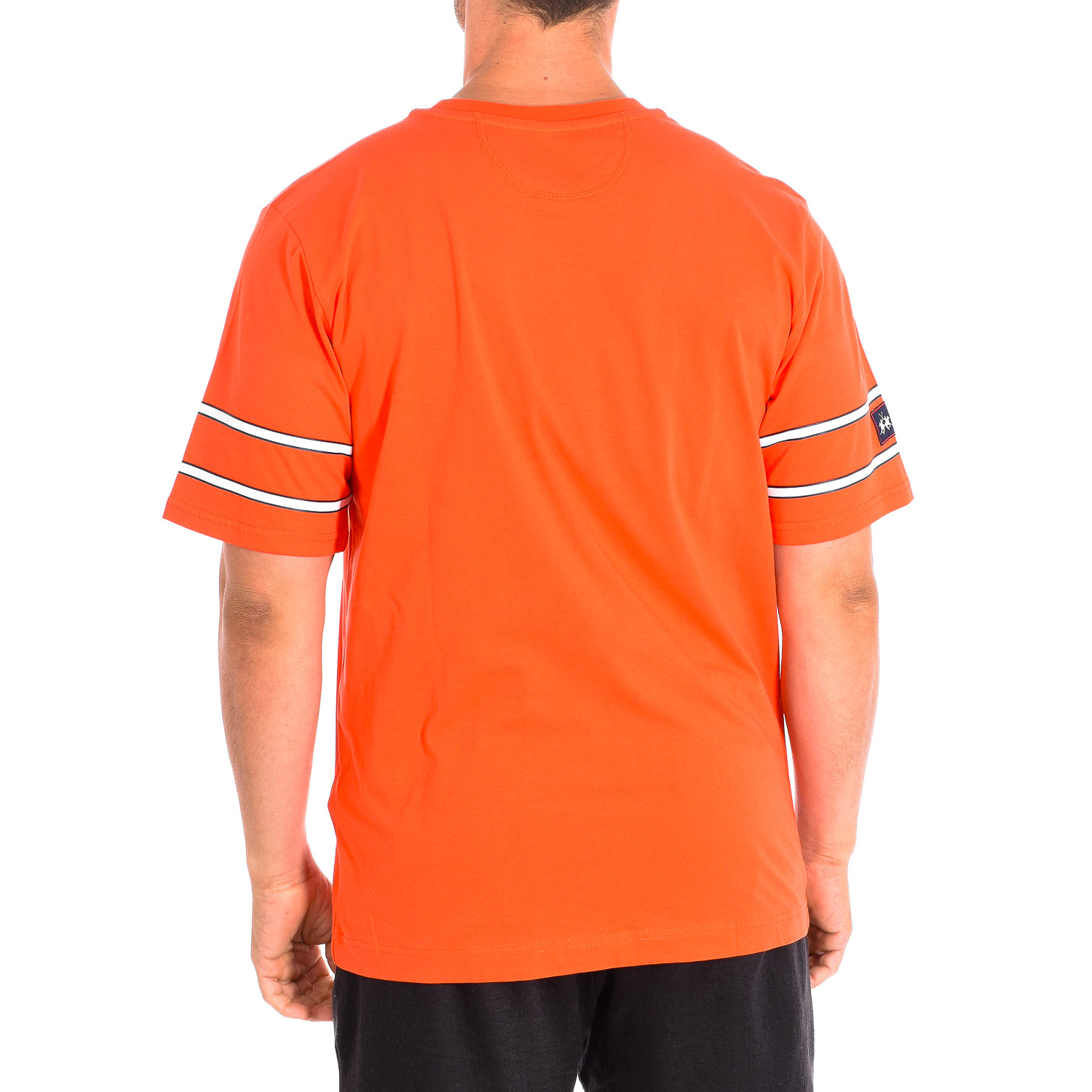 T-Shirt Homem Laranja