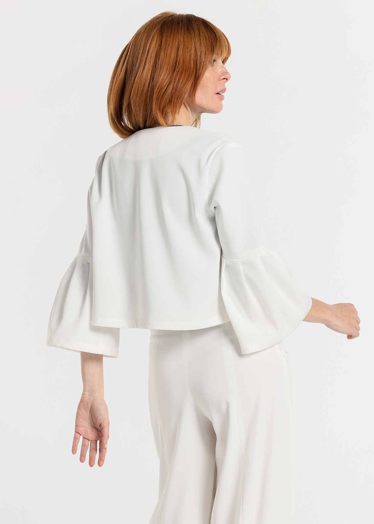 Casaco Senhora Branco