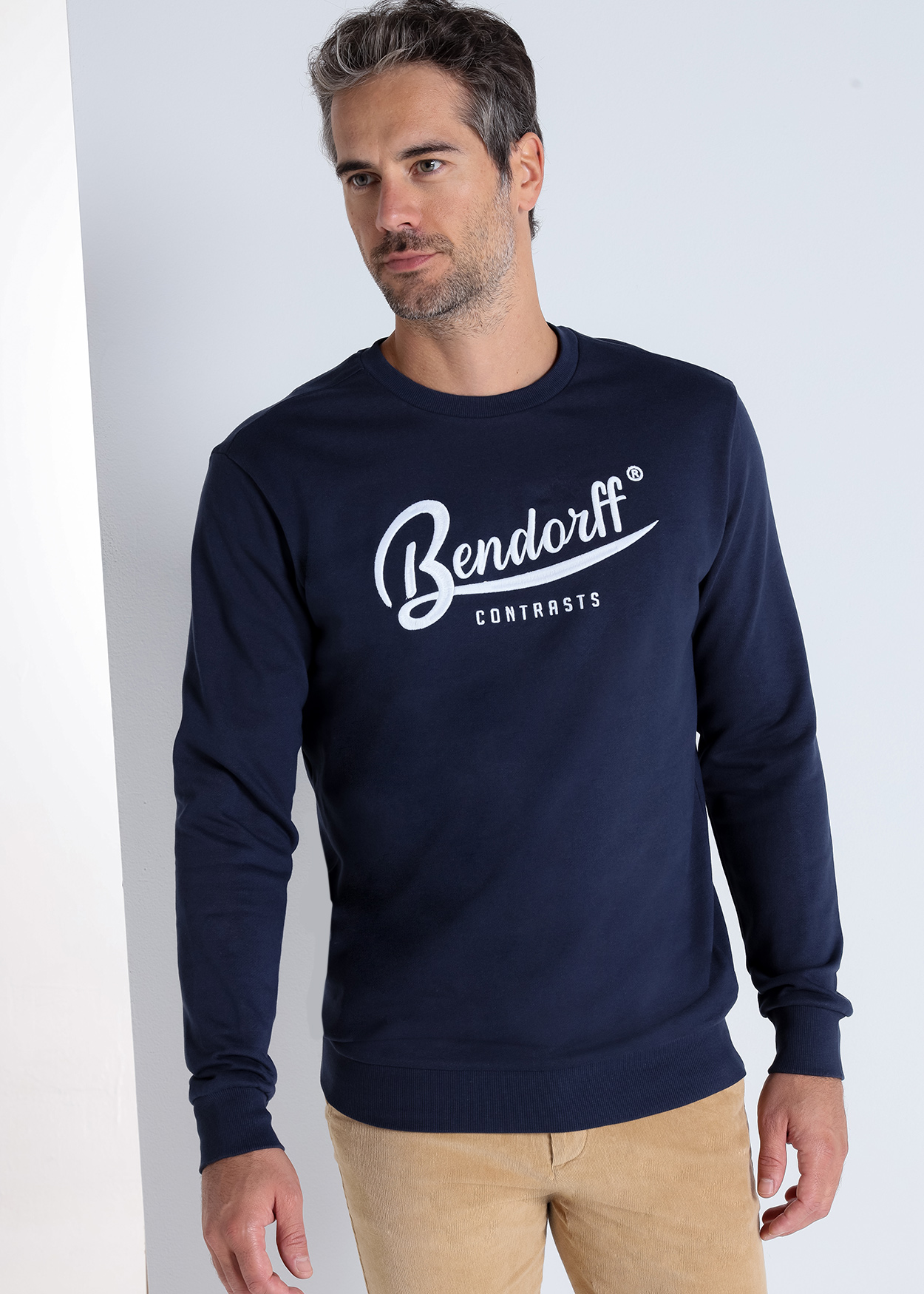 Sweatshirt básica Azul