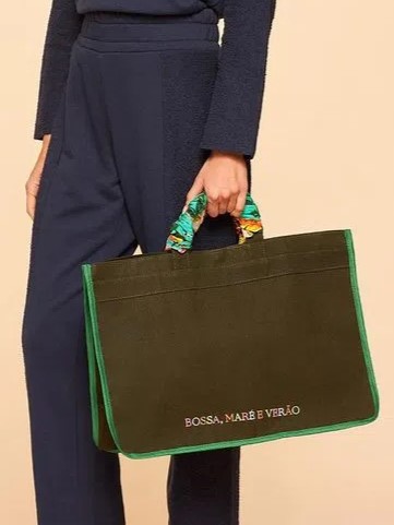 Bolsa de Mão Verde
