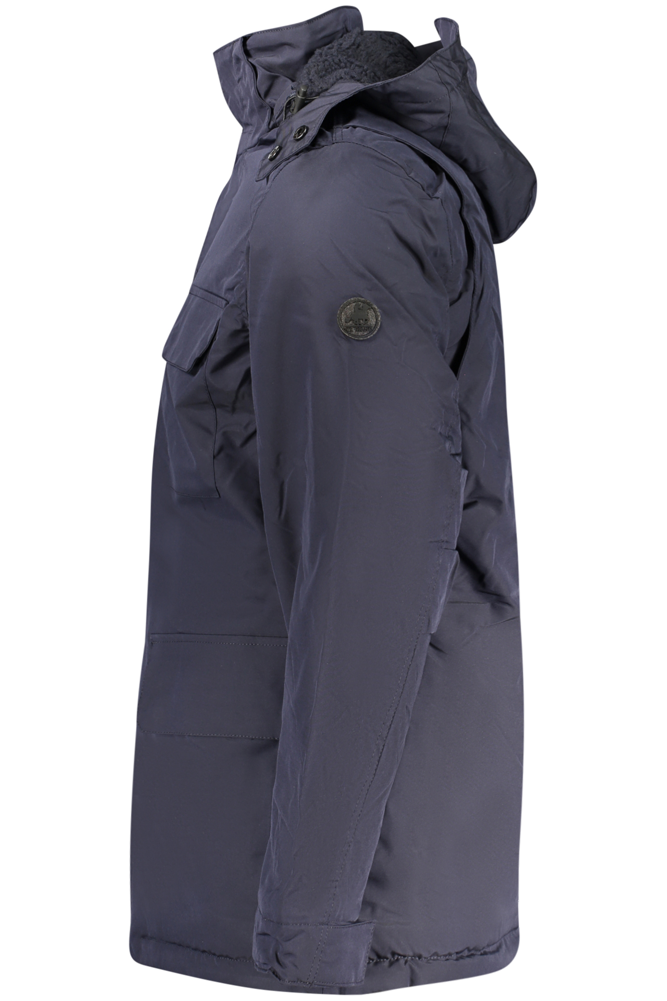 Casaco com capuz Homem Azul