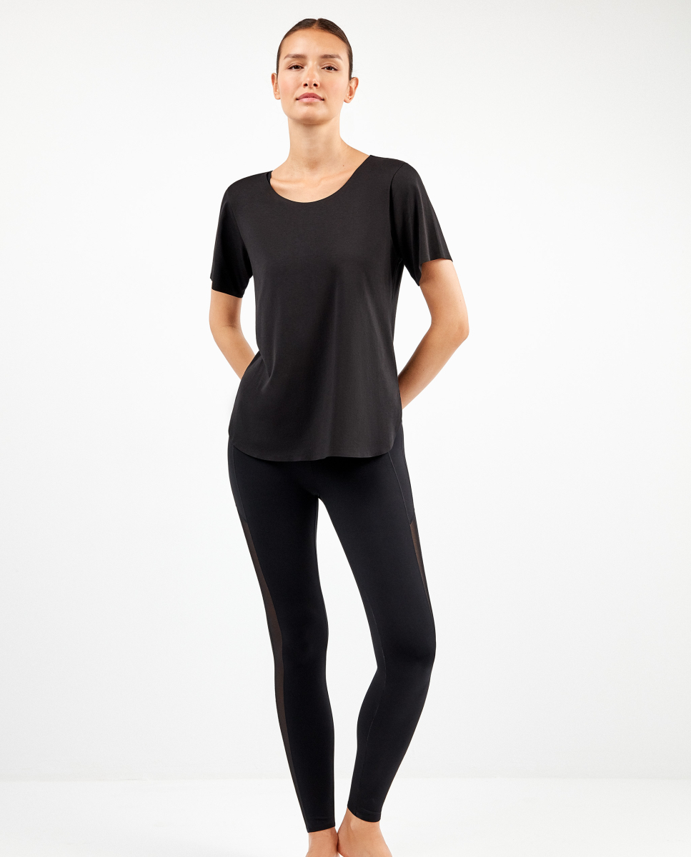 T-Shirt Desportiva Preto