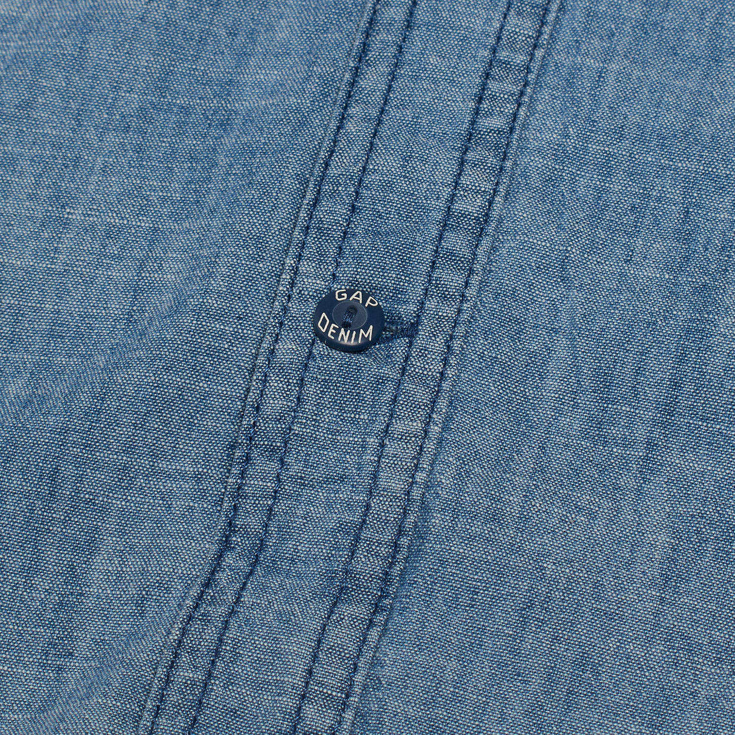 Camisa de ganga Menino Azul