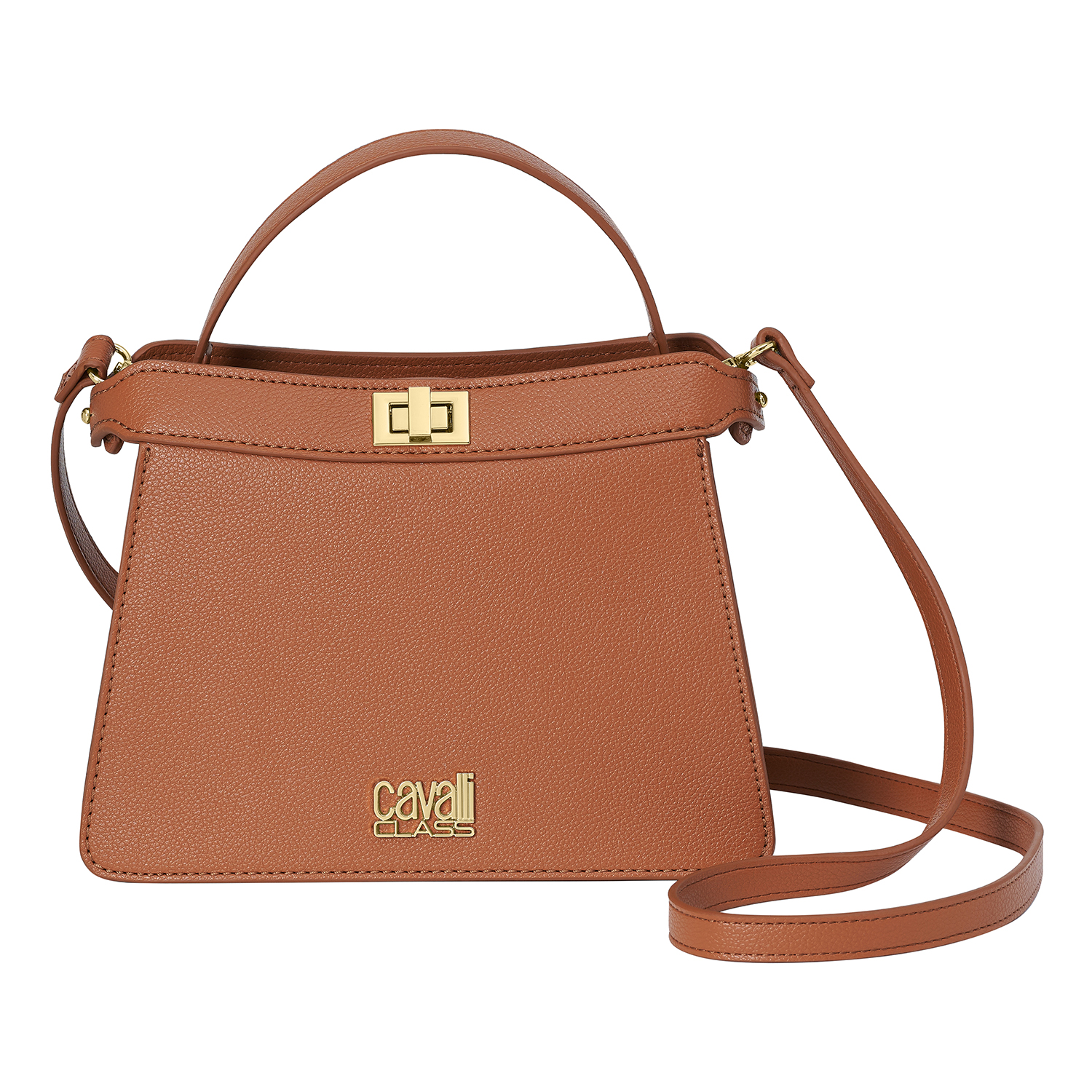 Mala Senhora com Fecho Rotativo Castanho