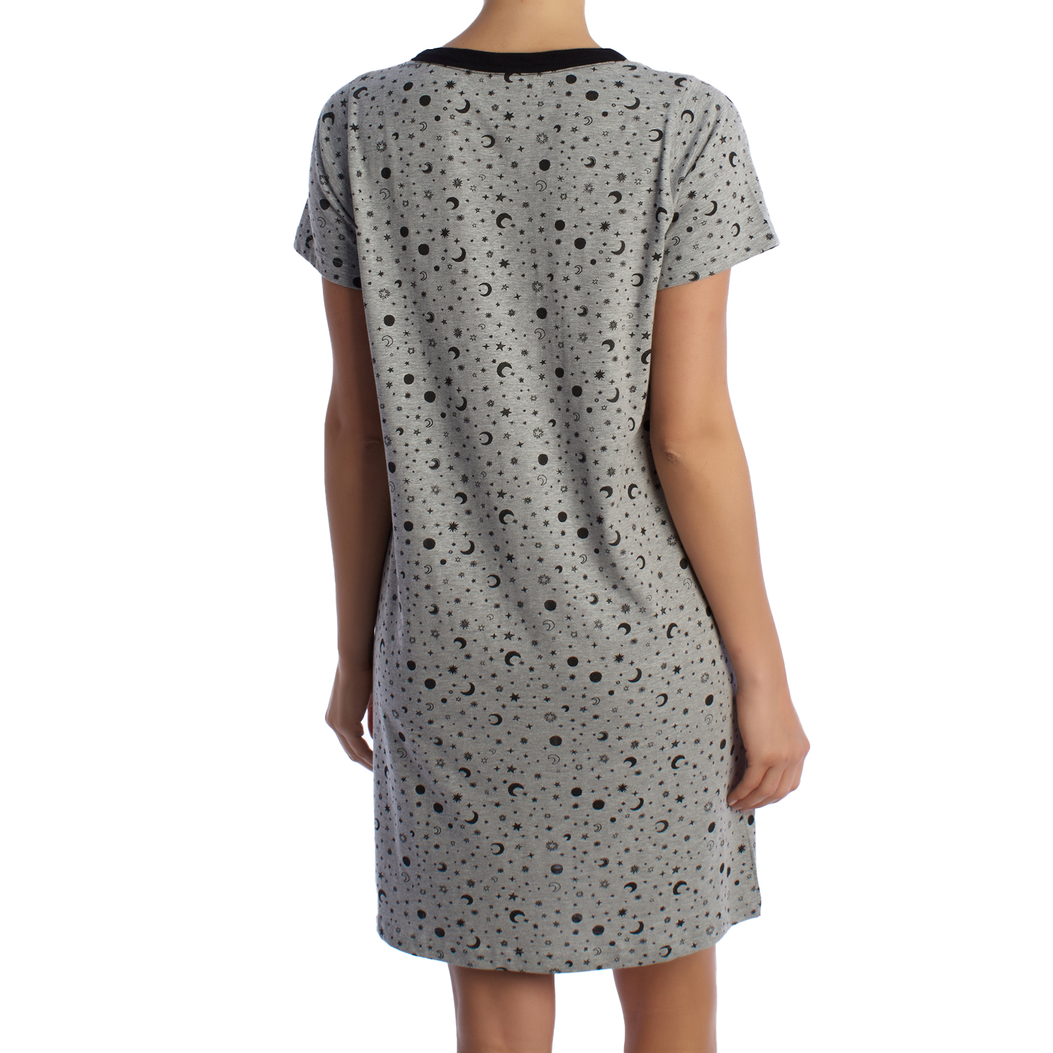 Vestido de Dormir Cinzento