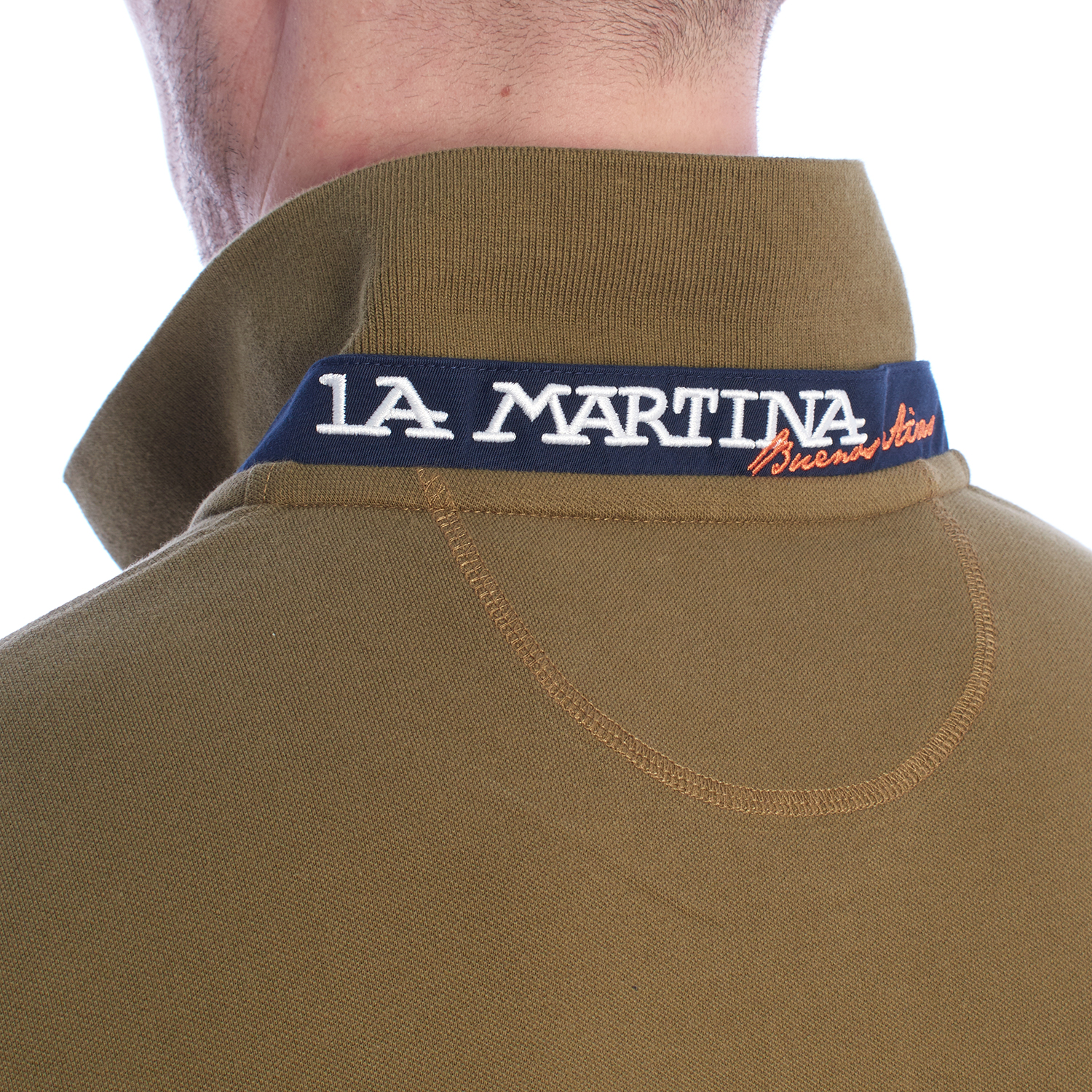 Pólo Homem Slim Fit Verde