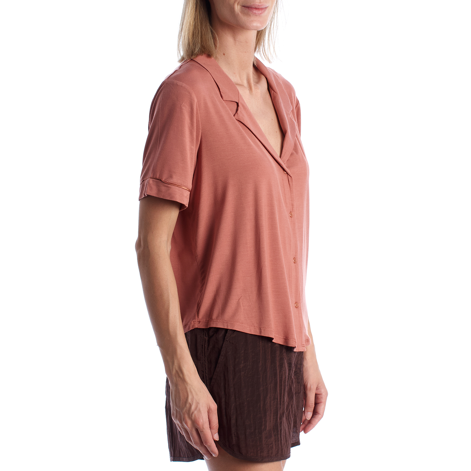 Camisa de Pijama Bege