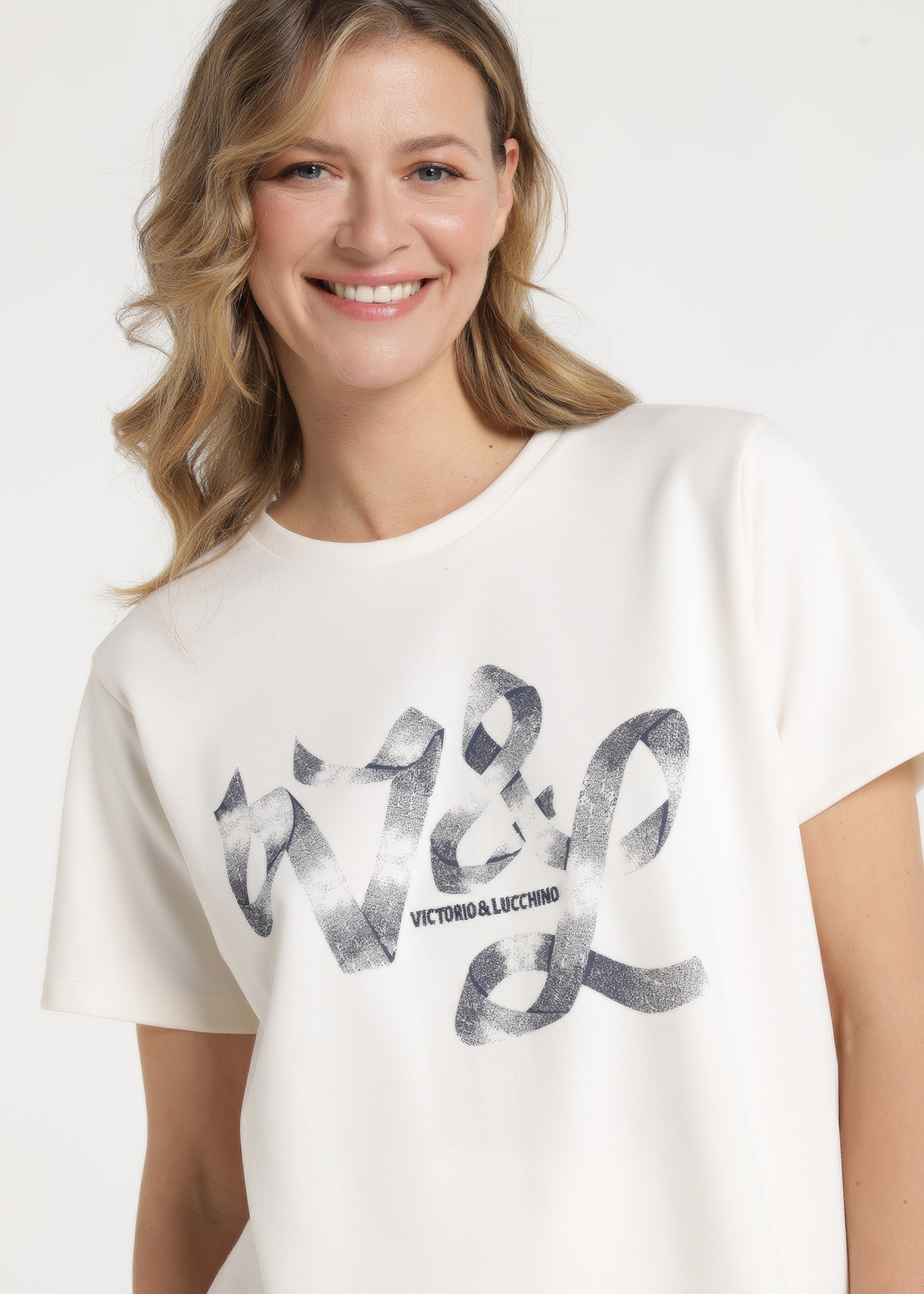 T-Shirt Senhora Bege