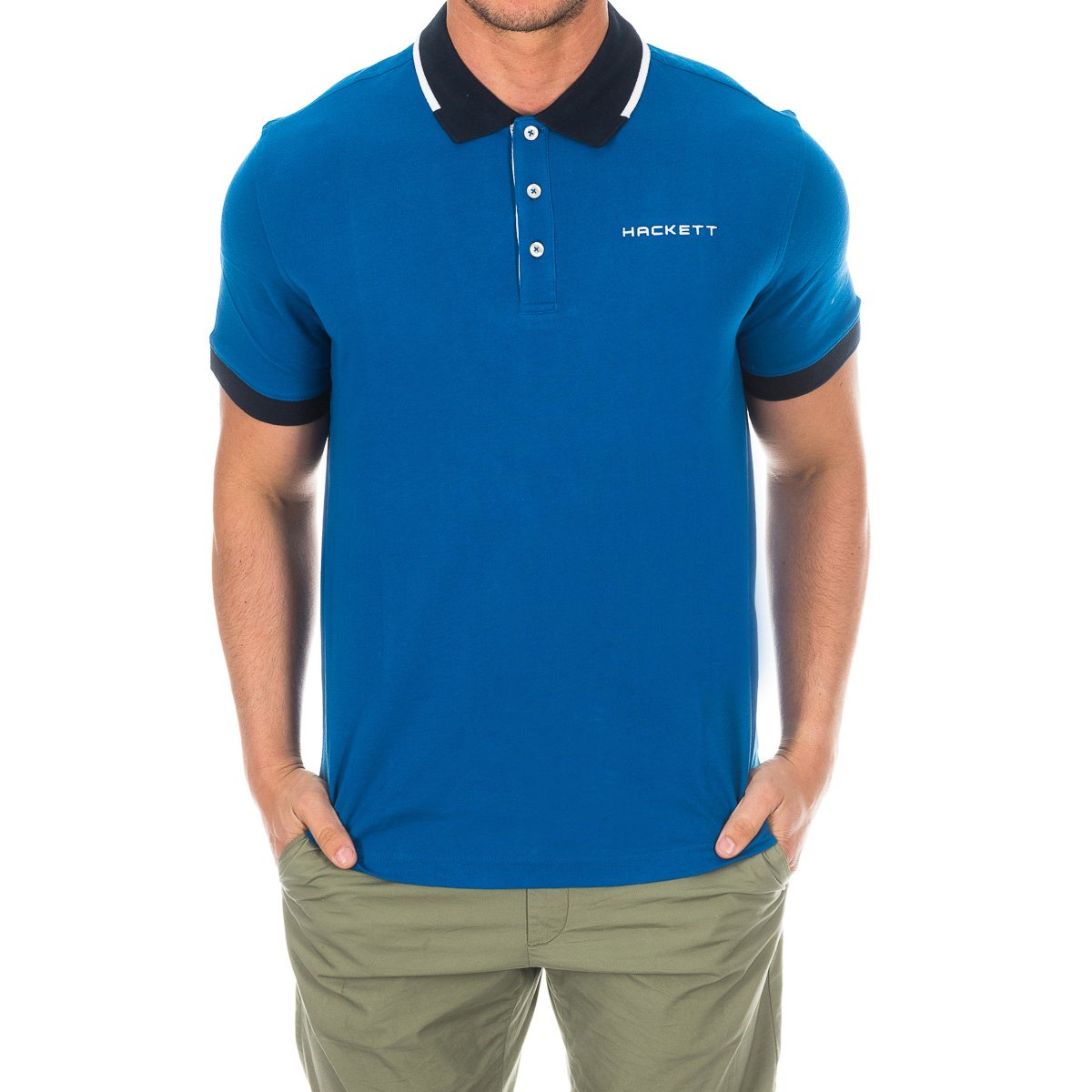 Pólo Homem Golf Azul