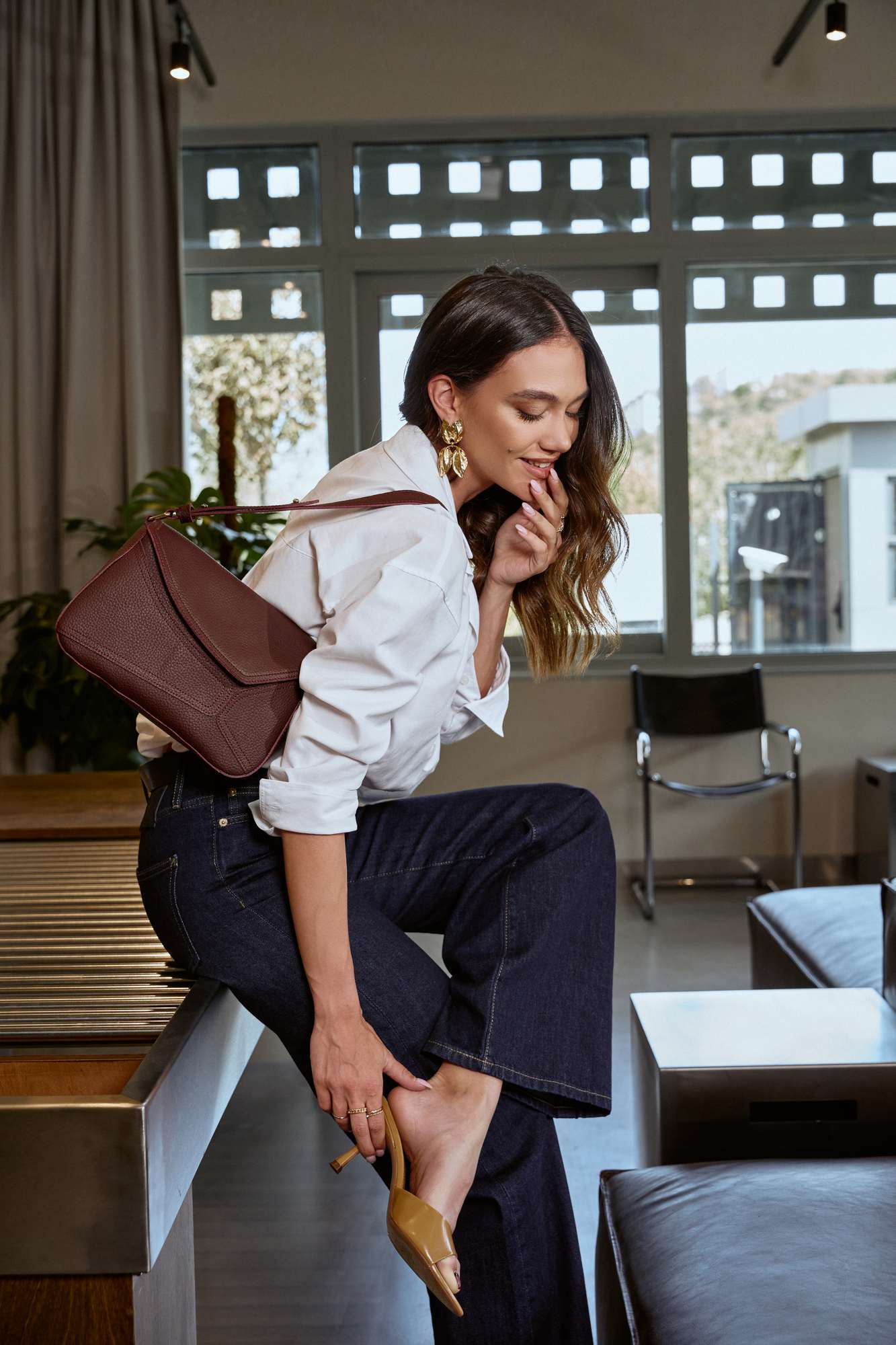 Mala de Ombro Vermelho