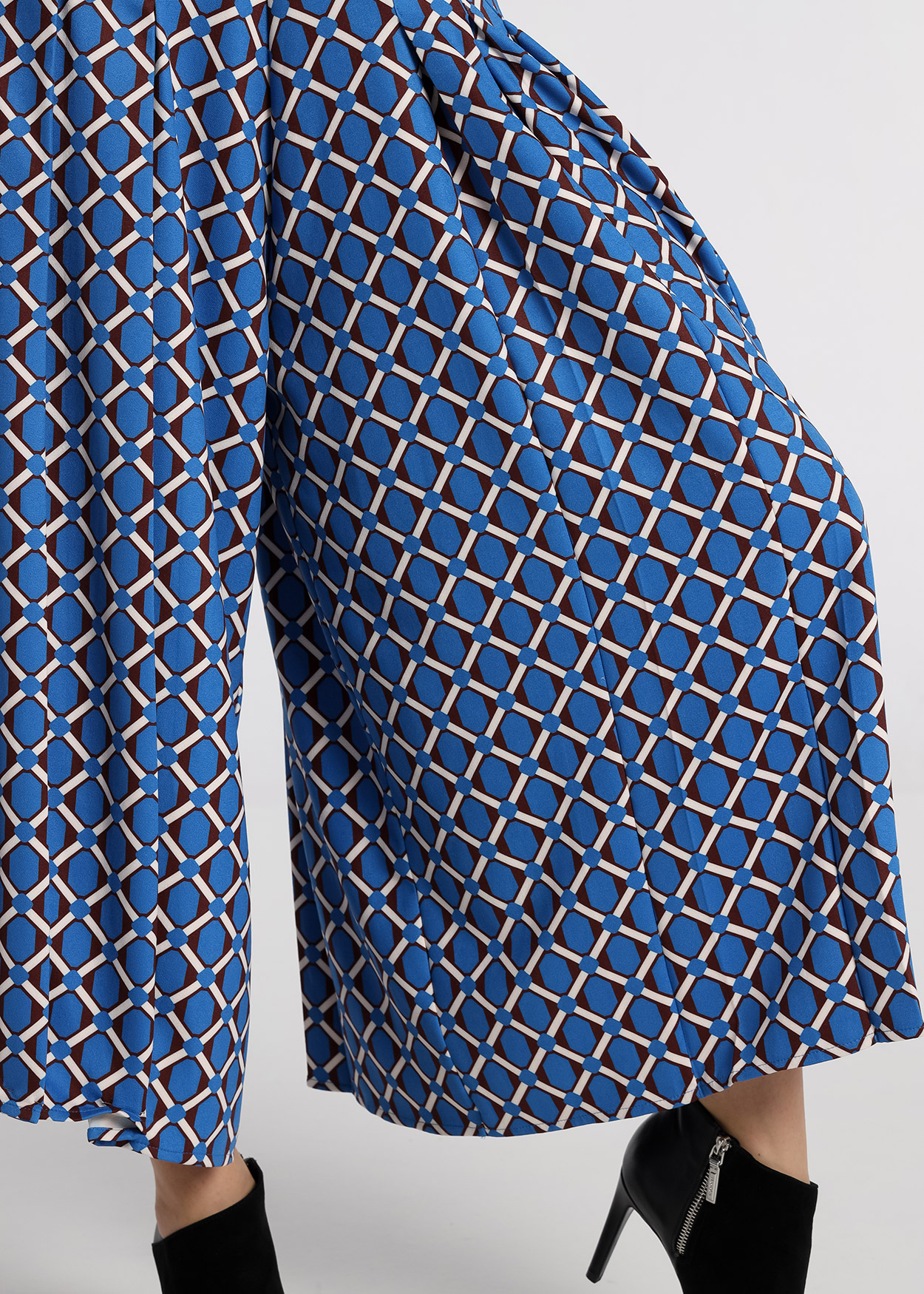 Calças Largas Senhora Multicolorido