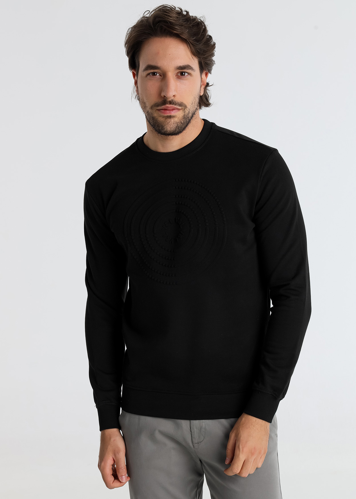 Sweatshirt Homem Preto