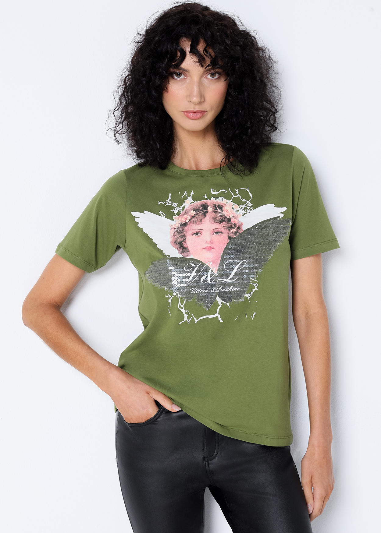 T-Shirt Senhora Verde