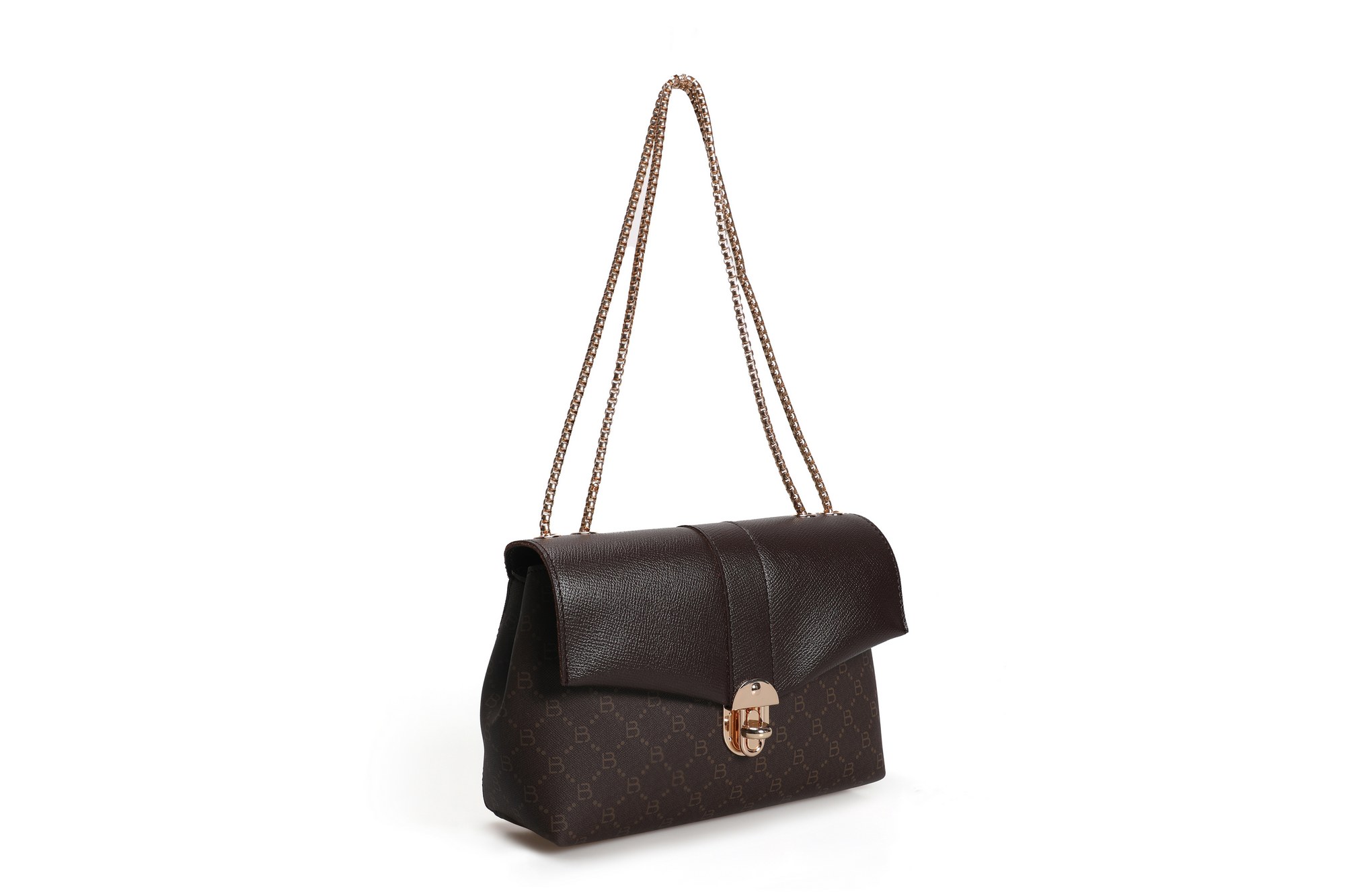 Mala de Ombro Castanho