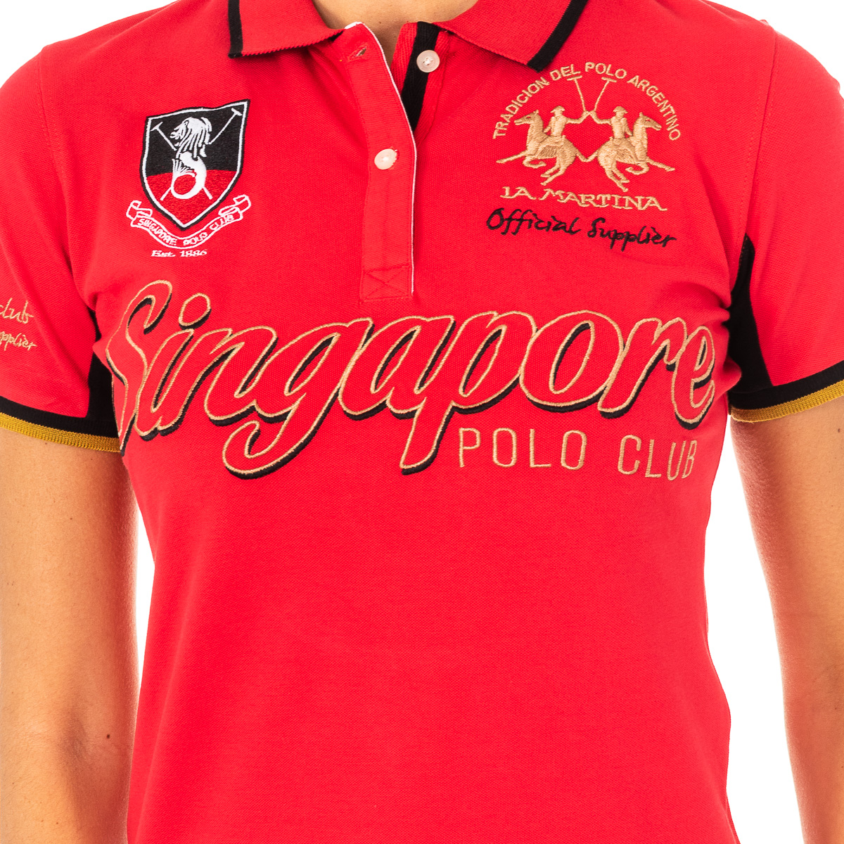 Pólo Senhora Vermelho