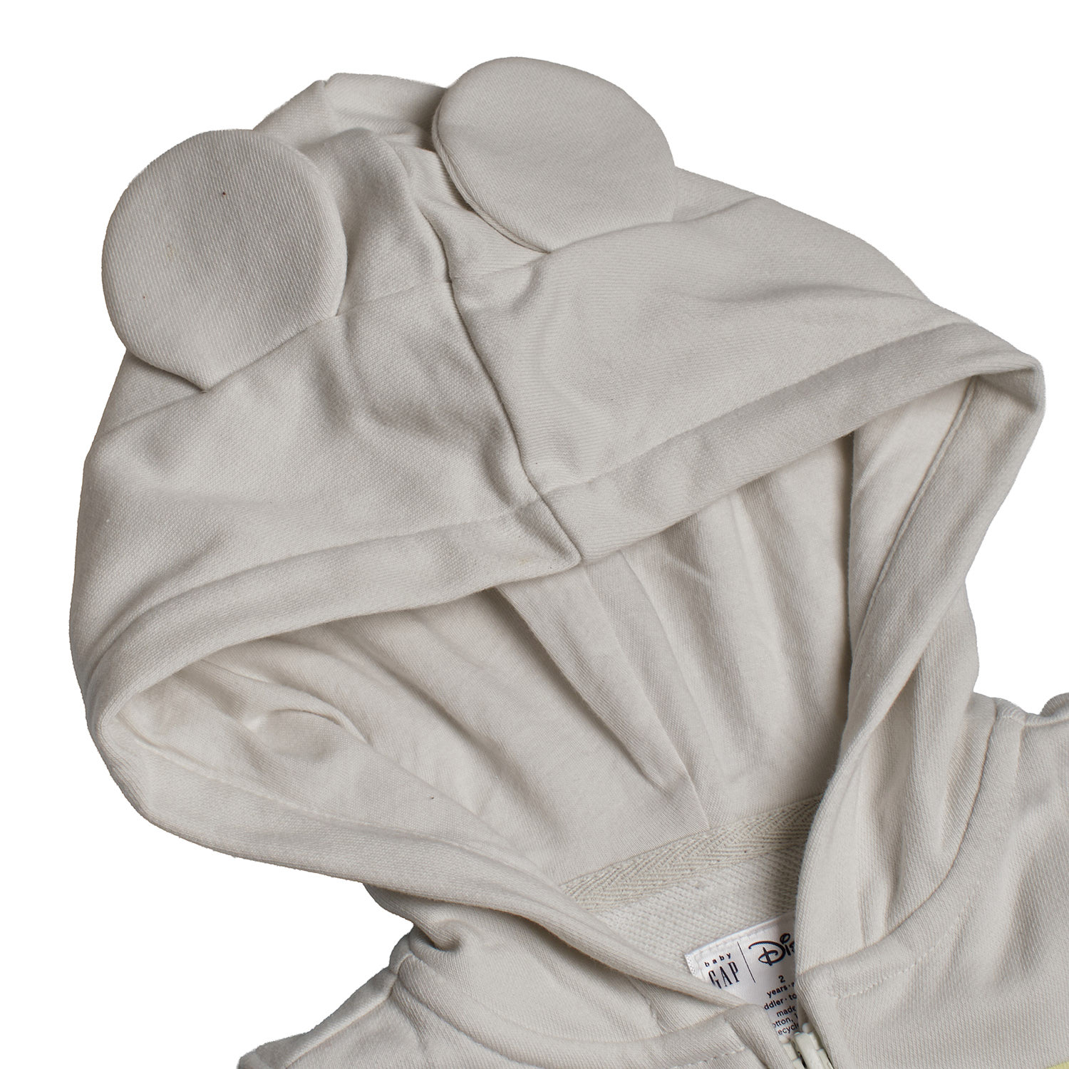 Sweatshirt Disney Ears Menino Branco