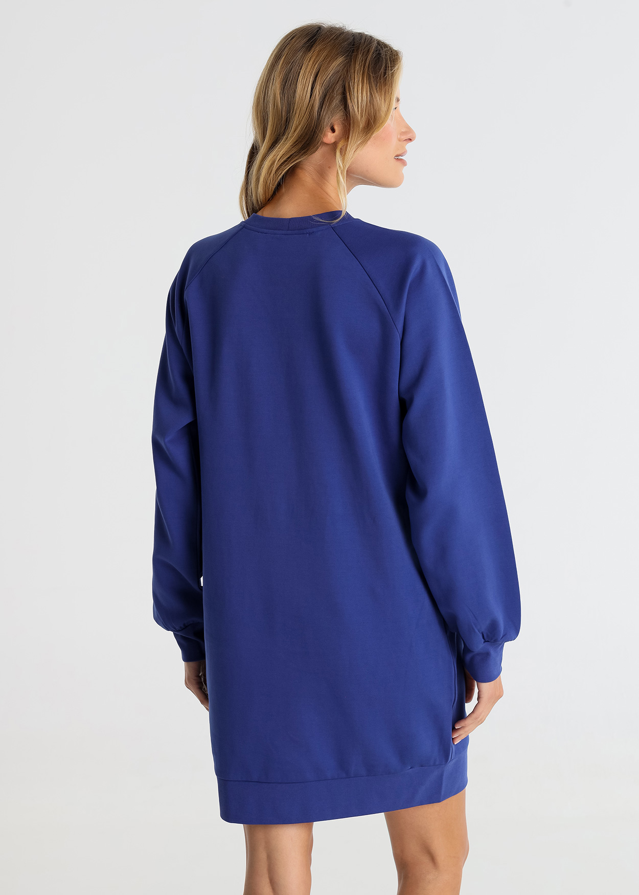 Vestido Curto Senhora Azul