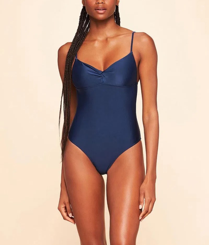 Fato de Banho Liso Coordenado Azul