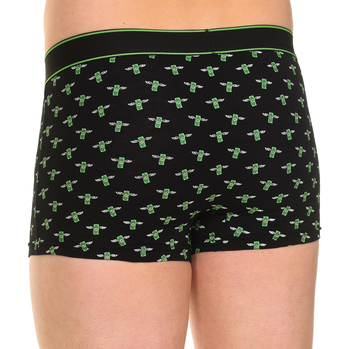 Pack 2 Boxers Preto-Verde