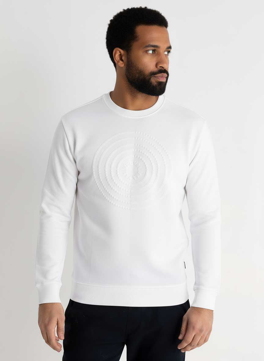 Sweatshirt Homem Branco