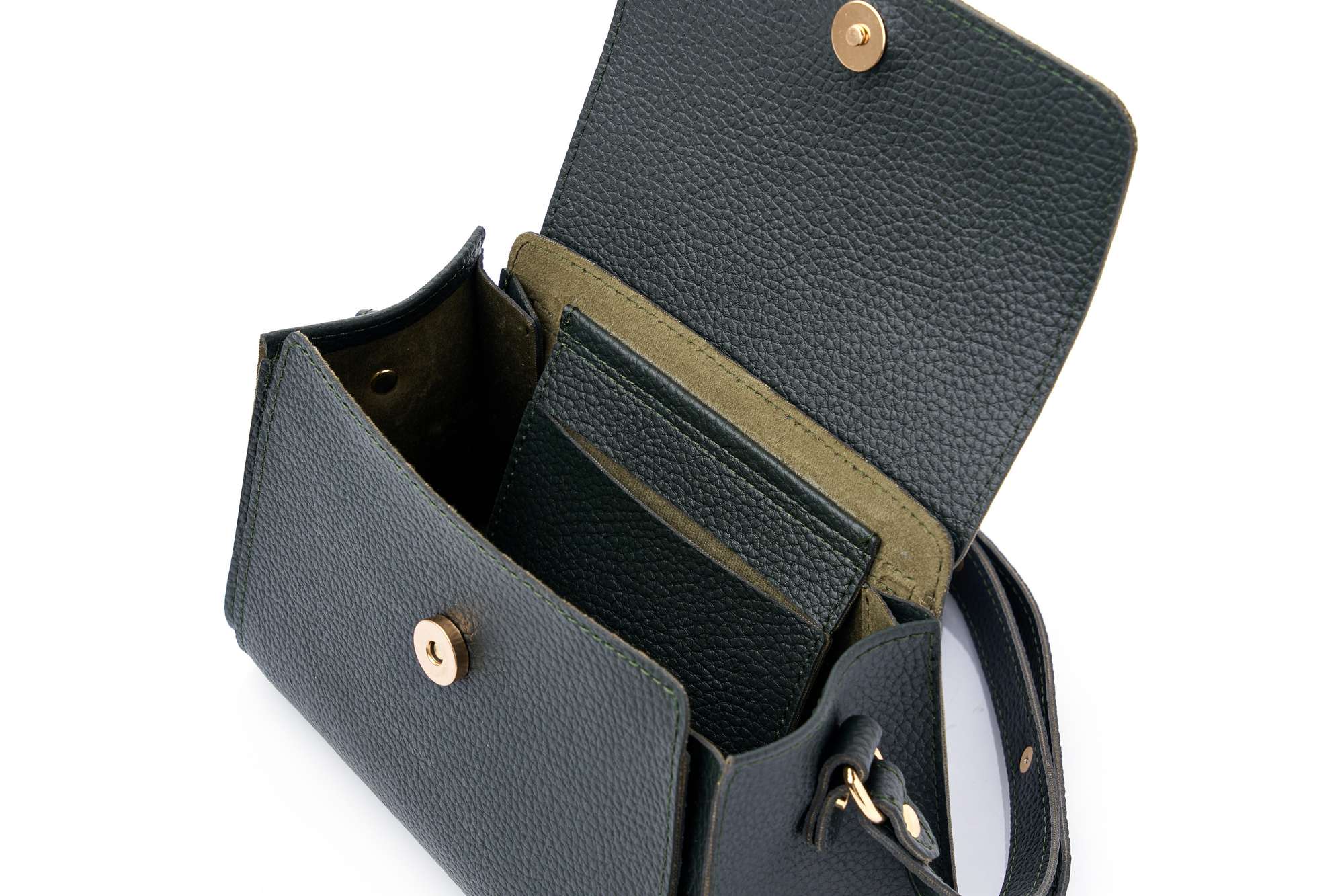 Mala de Ombro Verde Escuro