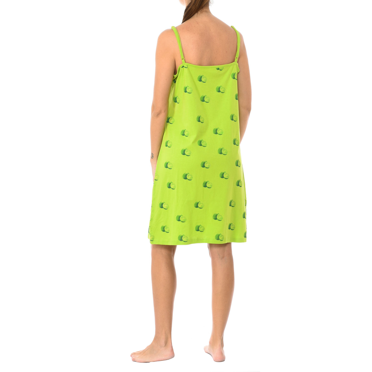 Vestido de Dormir Verde lima