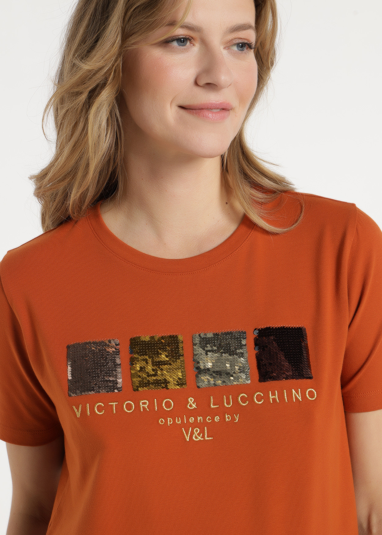 T-Shirt Opulence Senhora Castanho