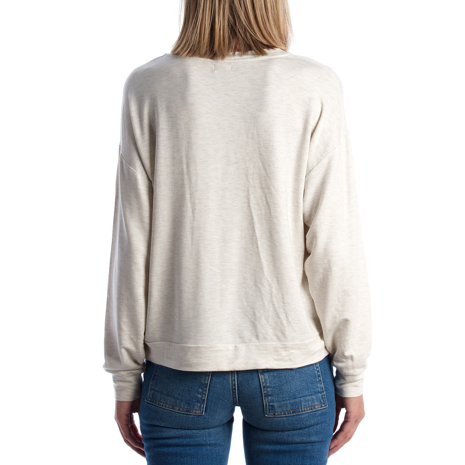 Camisola Henley Cinzento