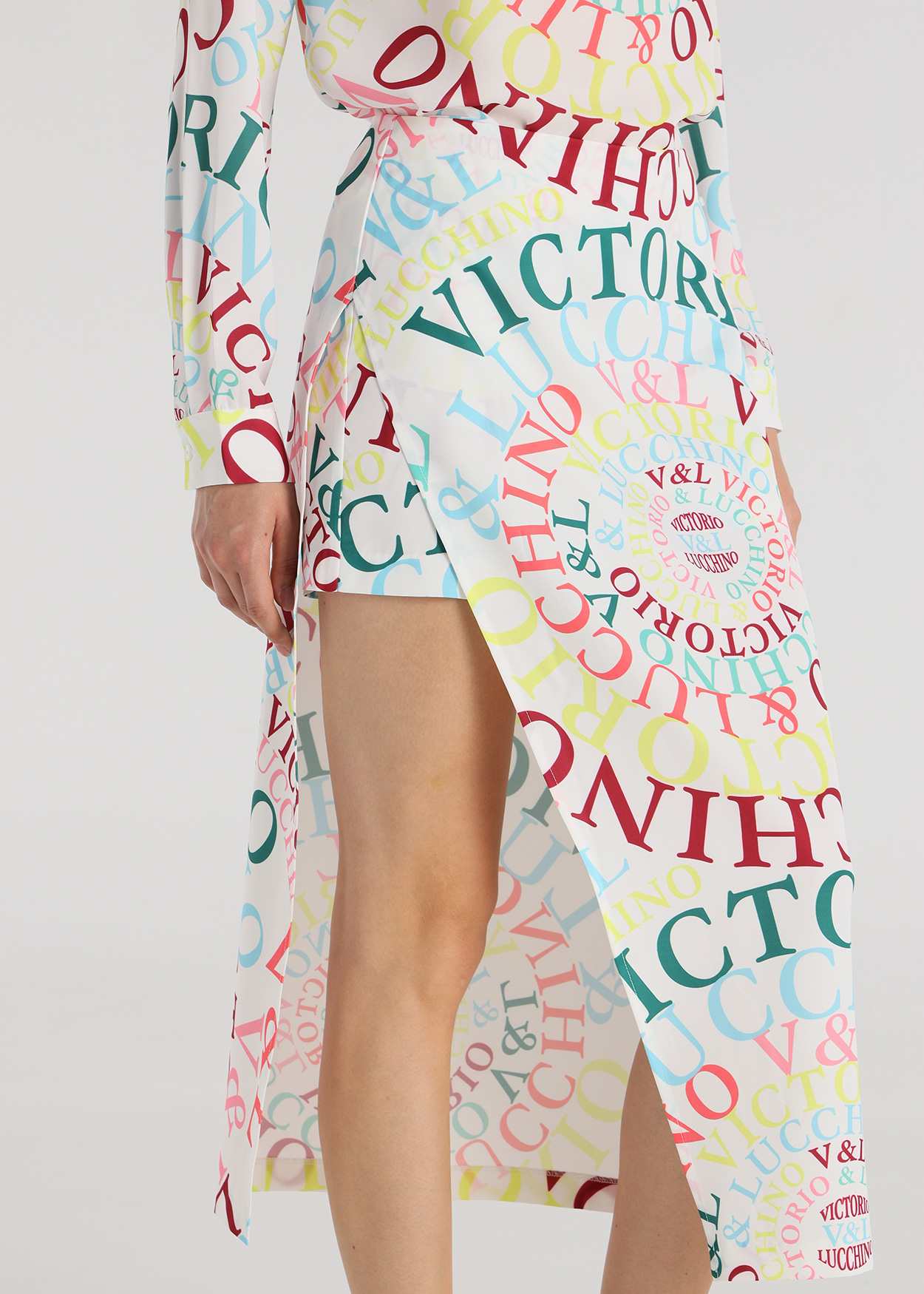 Saia Senhora Multicolorido