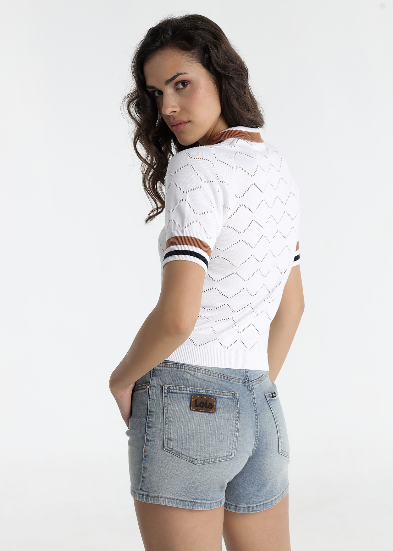 Pólo Senhora Branco