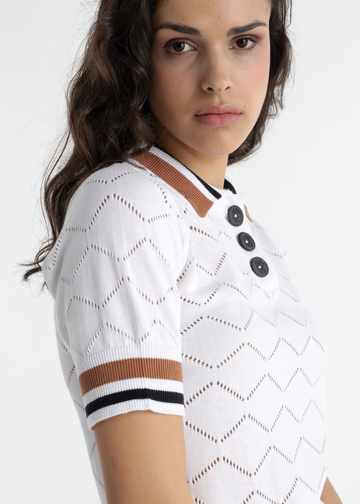 Pólo Senhora Branco