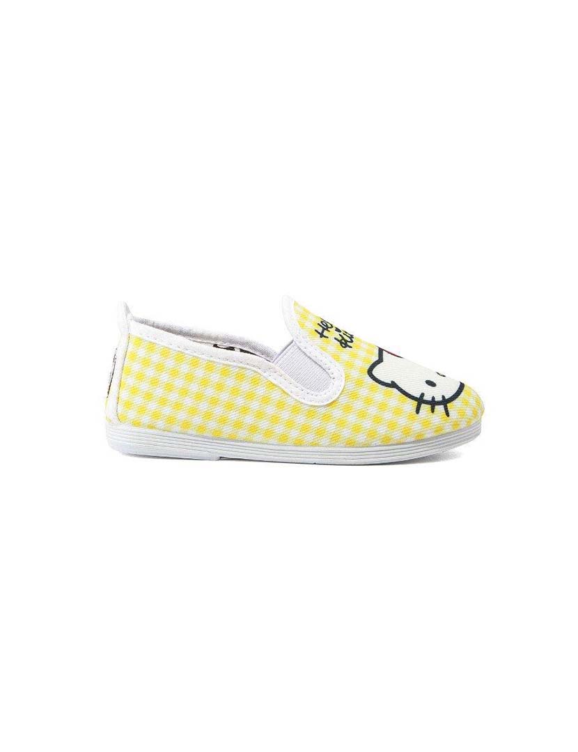Alpercatas Print Cat Amarelo