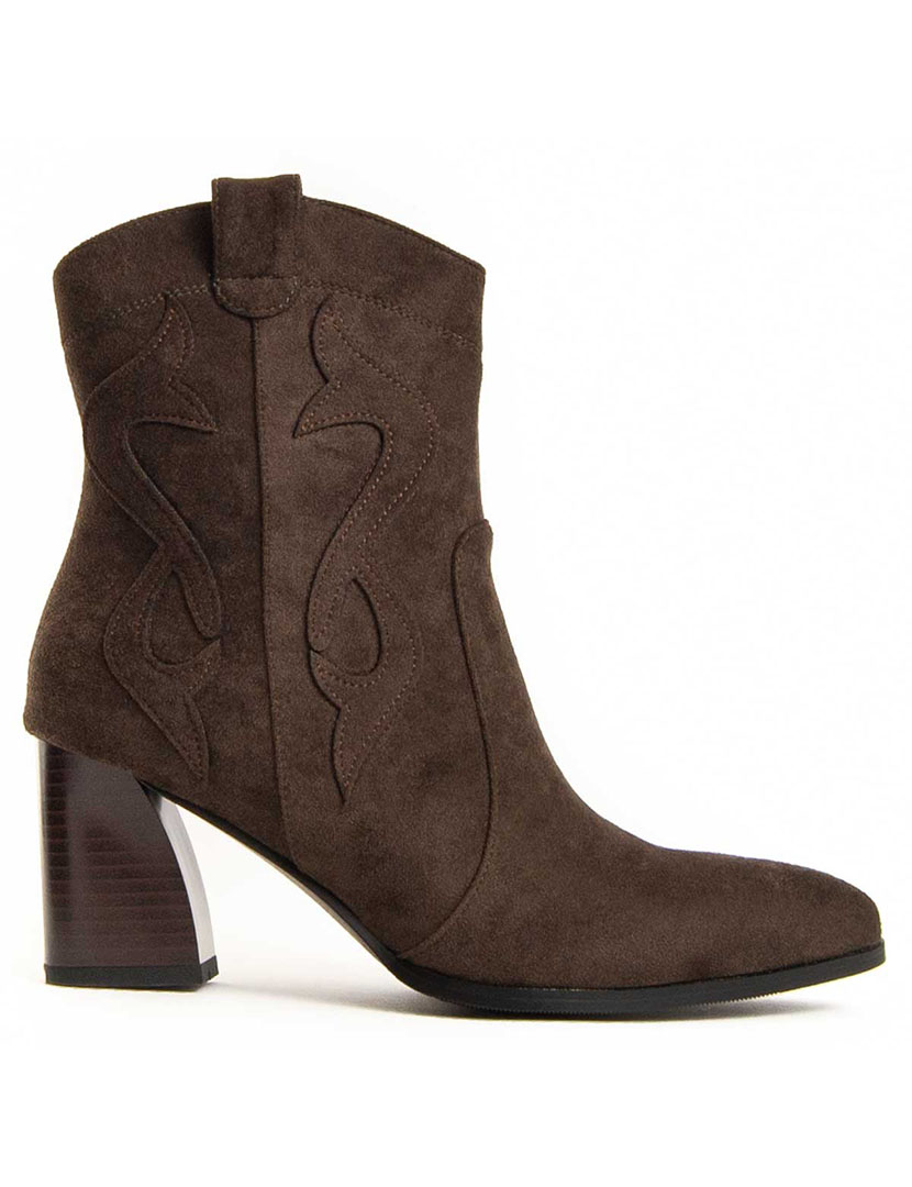 Botins com Salto Senhora Verde