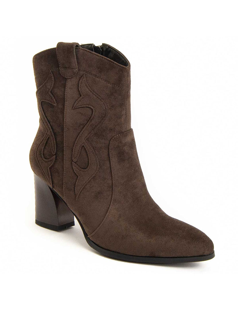 Botins com Salto Senhora Verde