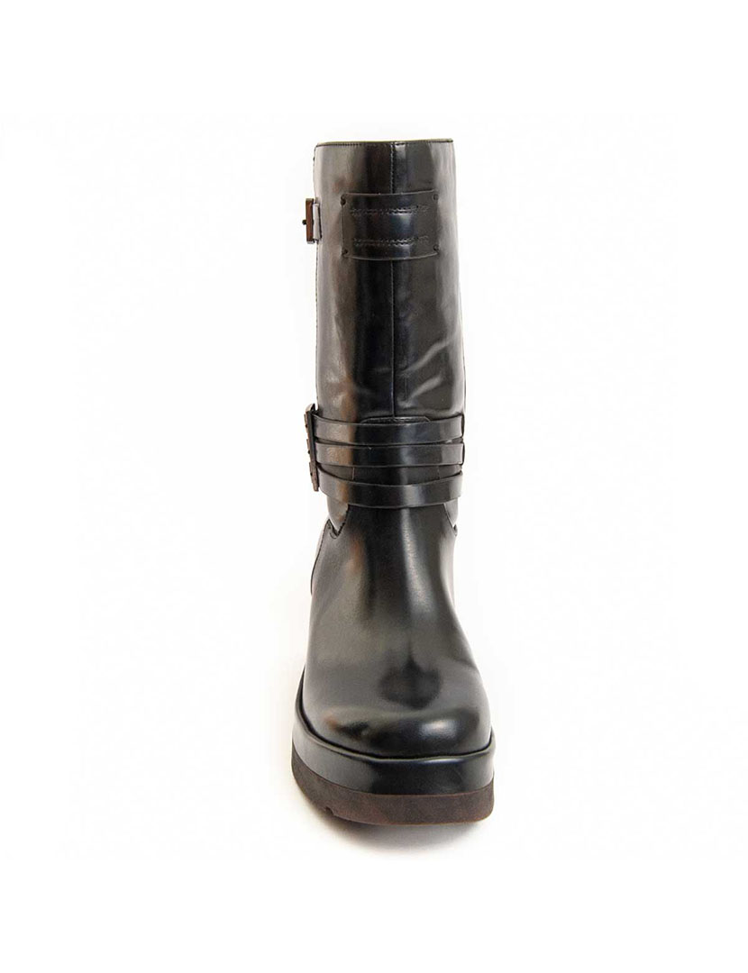 Botins com Salto Senhora Preto