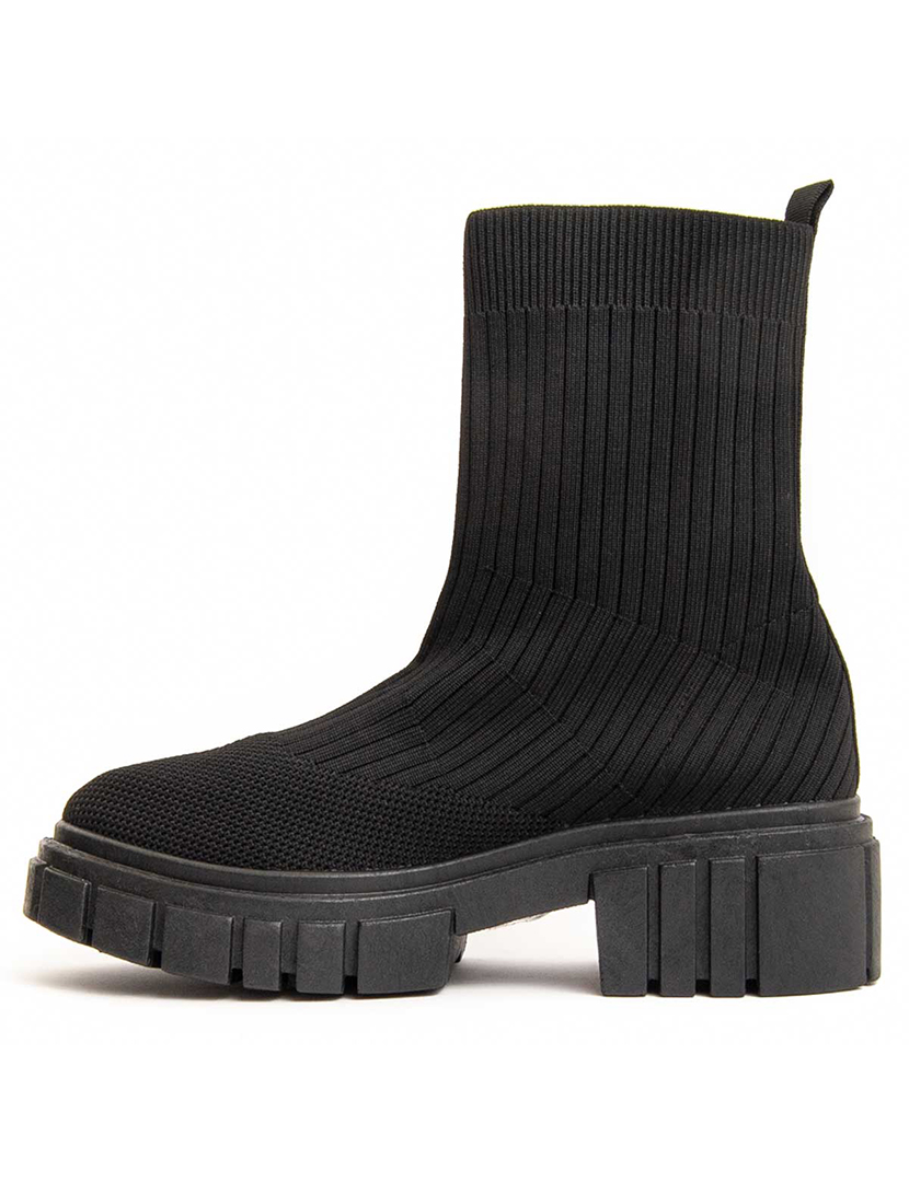 Botins de Plataforma Senhora Preto