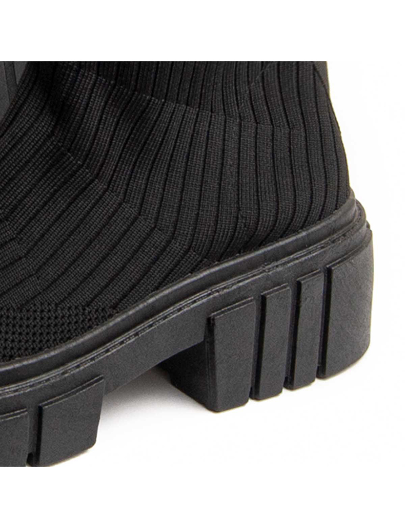 Botins de Plataforma Senhora Preto