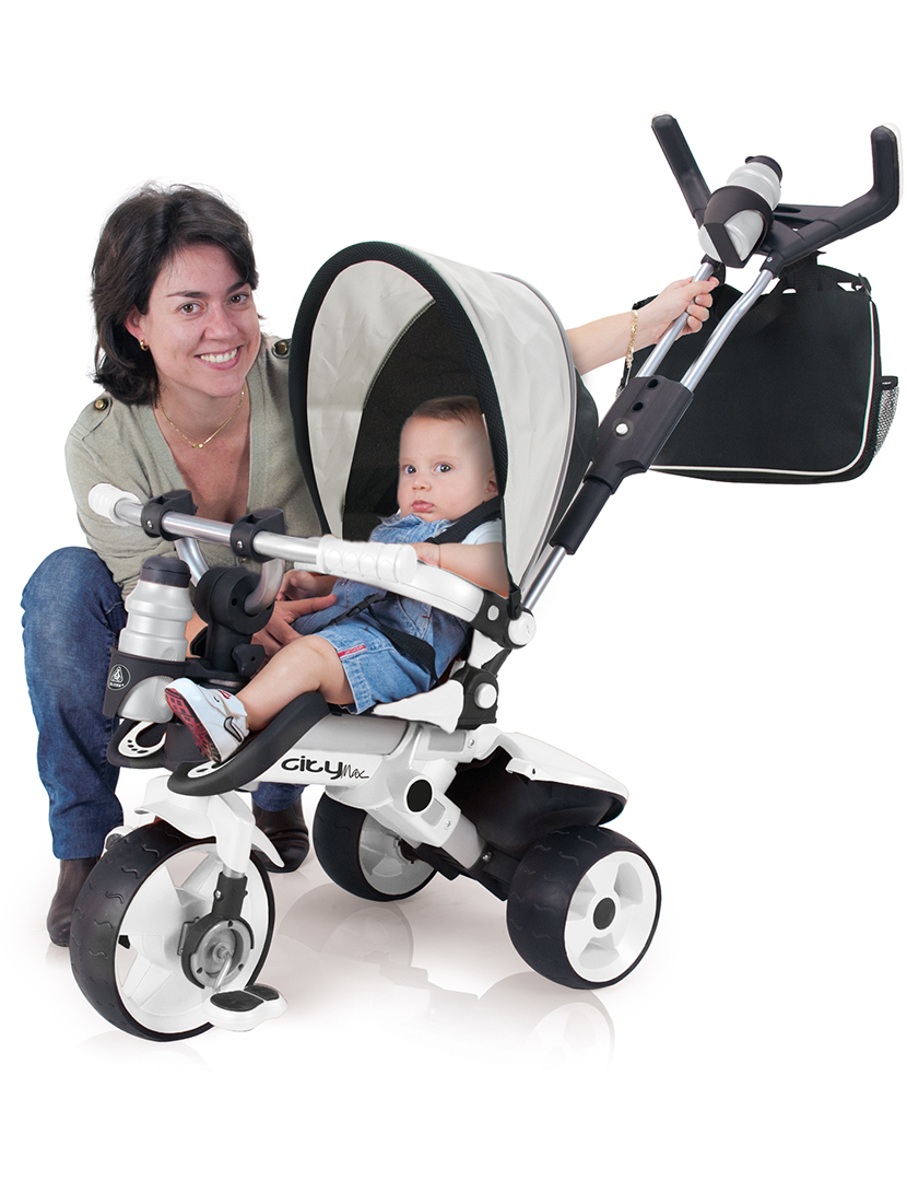 Triciclo Evolutivo City Max Branco