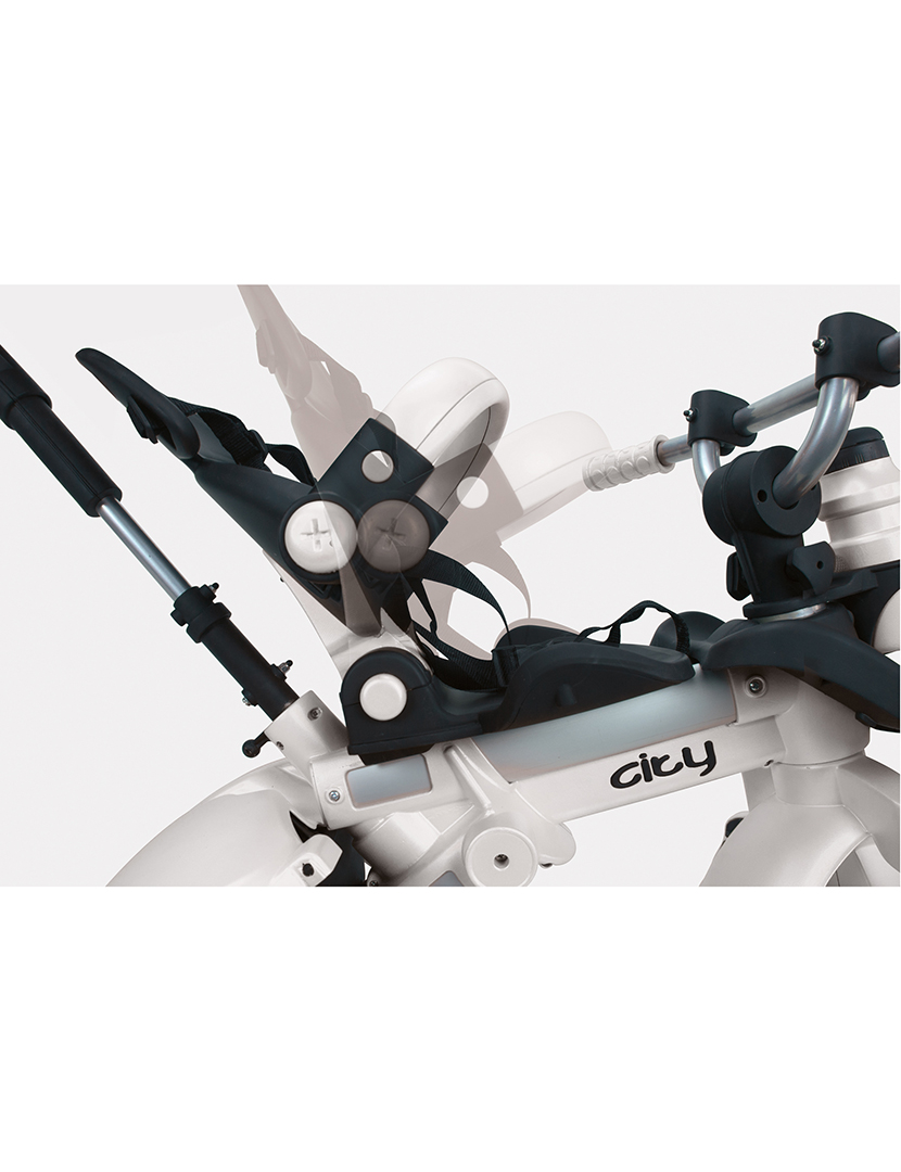 Triciclo Evolutivo City Max Branco